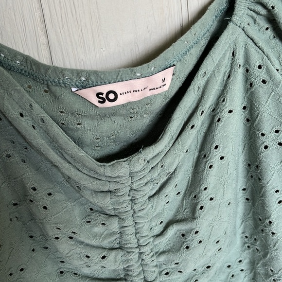 SO ruched blouse - Picture 2 of 6